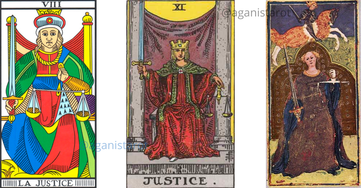 La Giustizia, 8° Arcano Maggiore (equilibrio, karma, armonia) - Aganis ...
